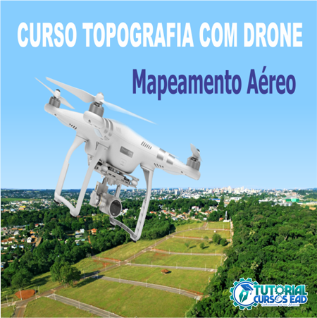 topografia com drones